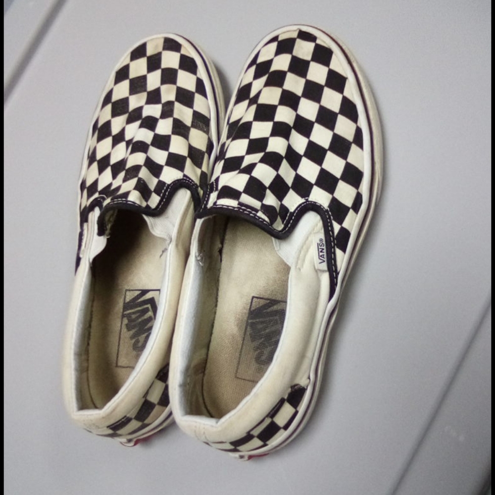 A used pair of vans